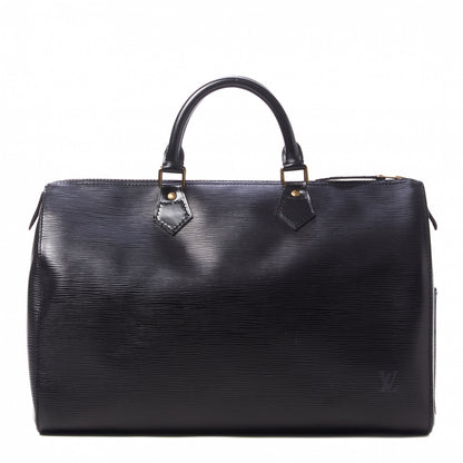 Louis Vuitton Epi Speedy 35 Black 1 of 9