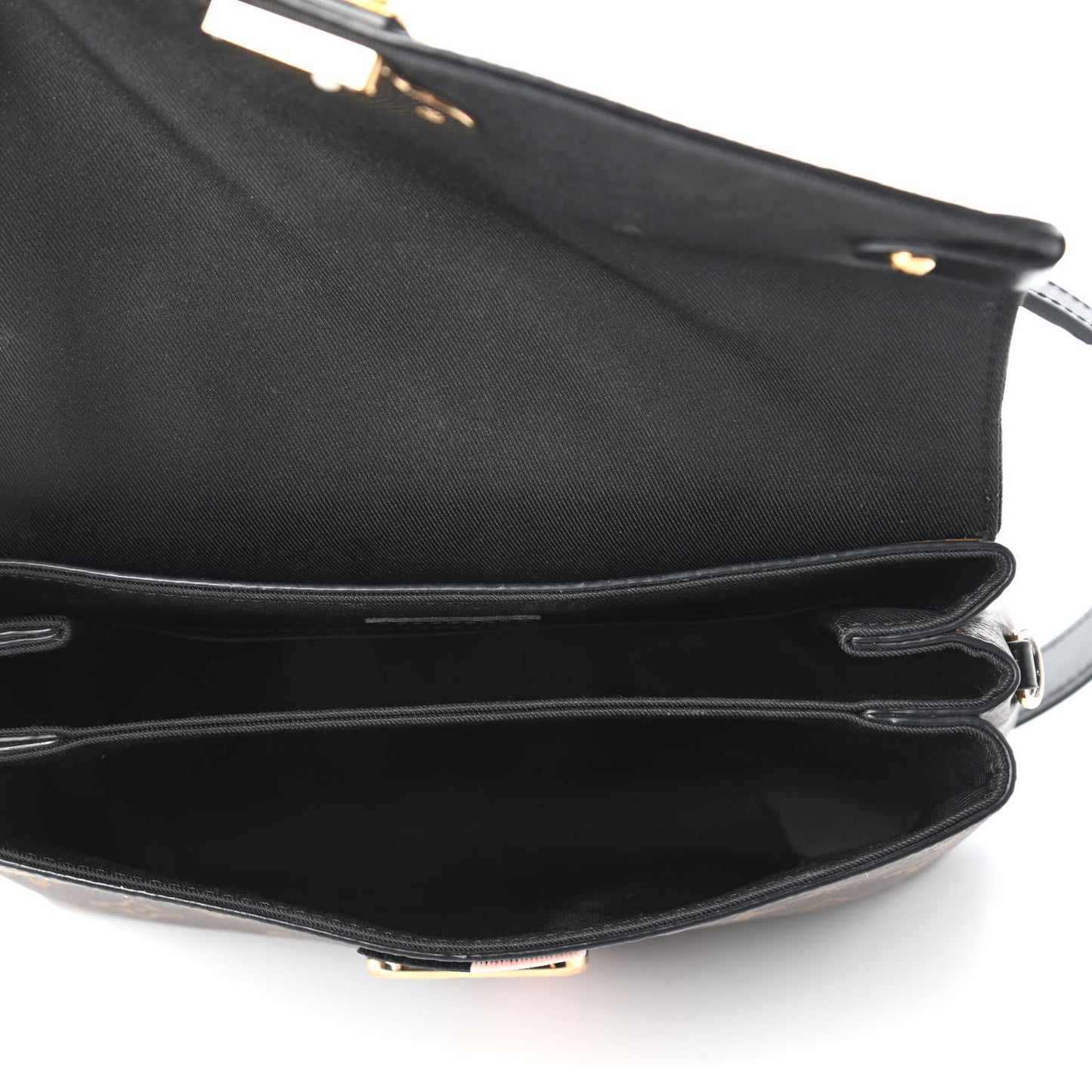 Monogram Georges BB Black Rose Poudre