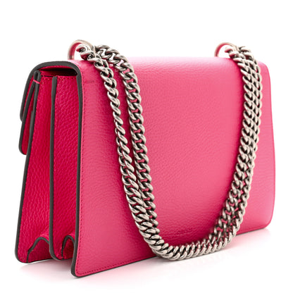 Gucci Pebbled Calfskin Embellished Guccify Small Dionysus Shoulder Bag Rosa 3 of 11