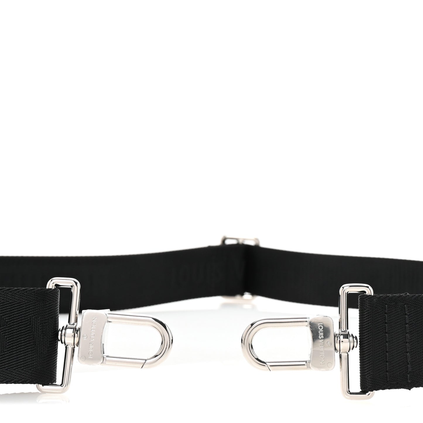 Nylon Alpha Messenger Strap Black Sky Blue