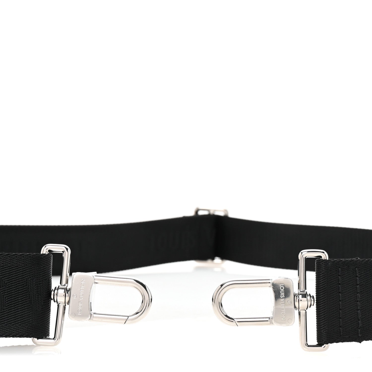 Louis Vuitton Nylon Alpha Messenger Strap Black Sky Blue 3 of 5