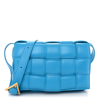 Bottega Veneta Nappa Maxi Intreccio Padded Cassette Crossbody Bag Pool 1 of 10