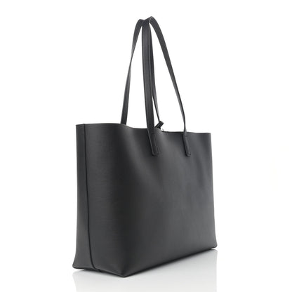 Saint Laurent Calfskin Large Shopping Tote Black 4 of 12