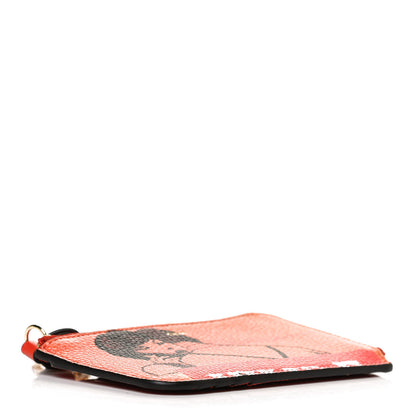 Chloe Calfskin Alphabet Purse Wallet Orange Multicolor 4 of 11