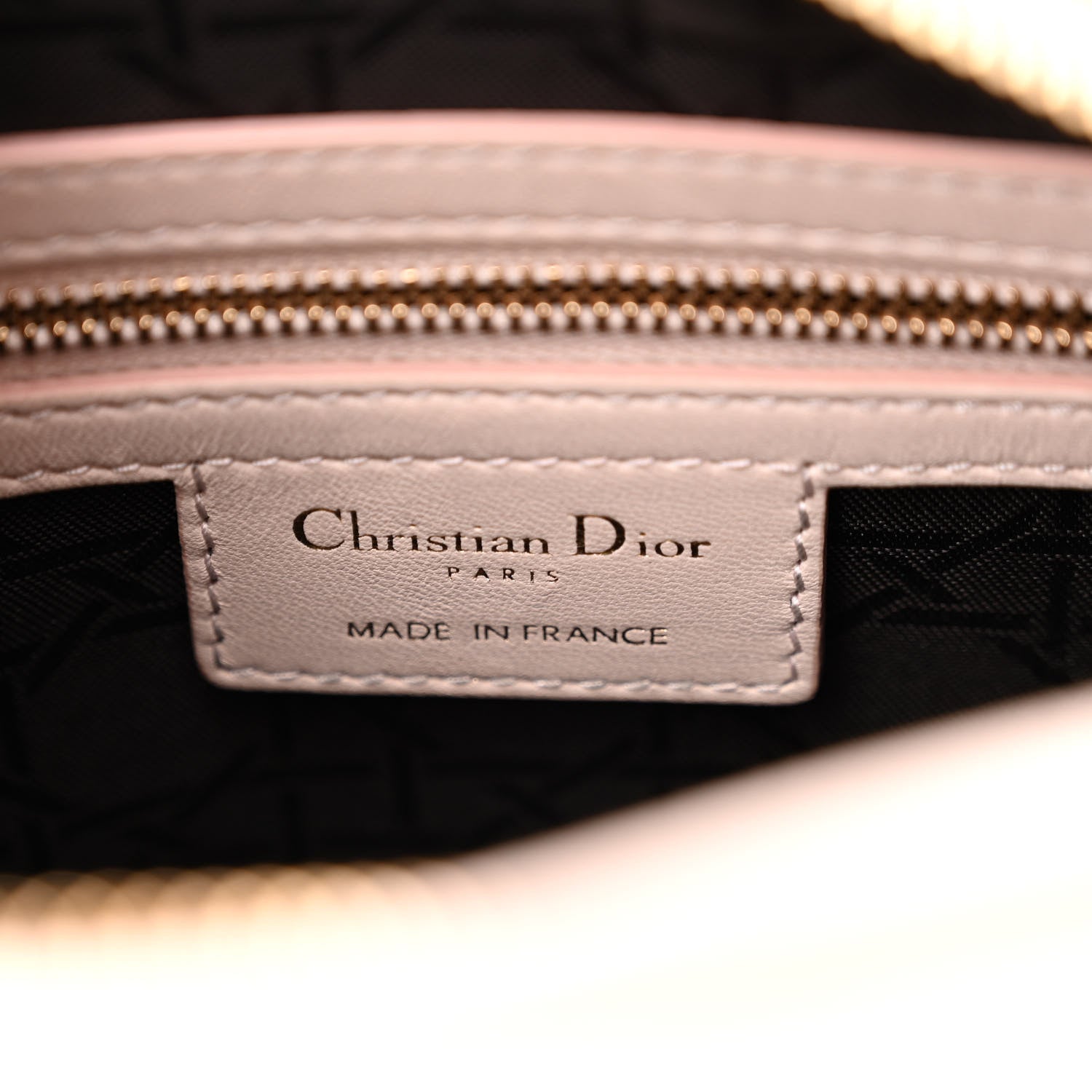 Christian Dior Lambskin Cannage Medium Lady Dior Light Pink 6 of 10