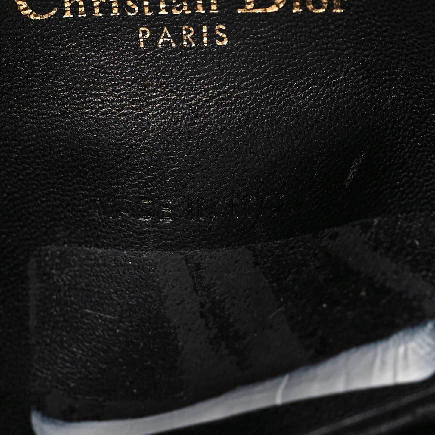 Tweed Miss Dior Pouch Black