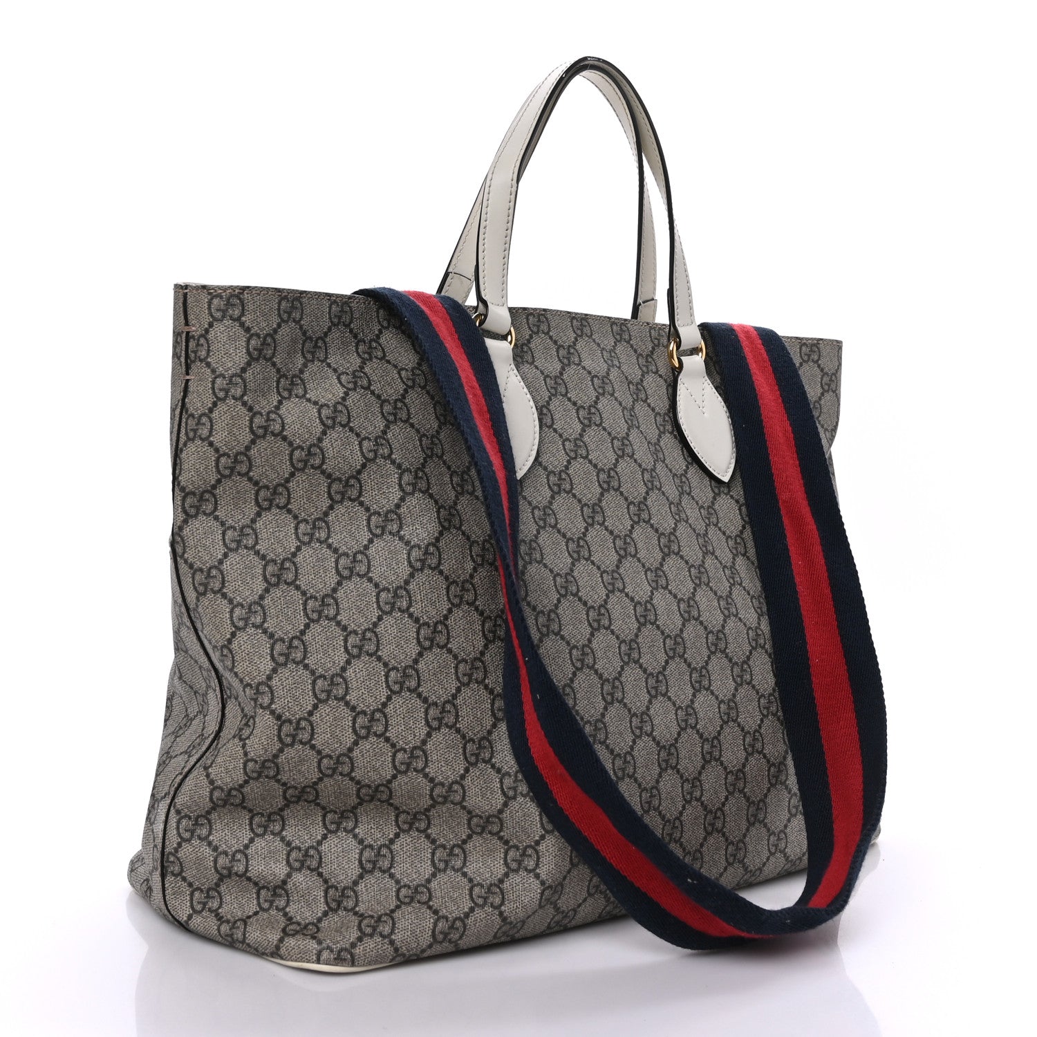 Gucci Soft GG Supreme Monogram Diaper Bag White 2 of 8