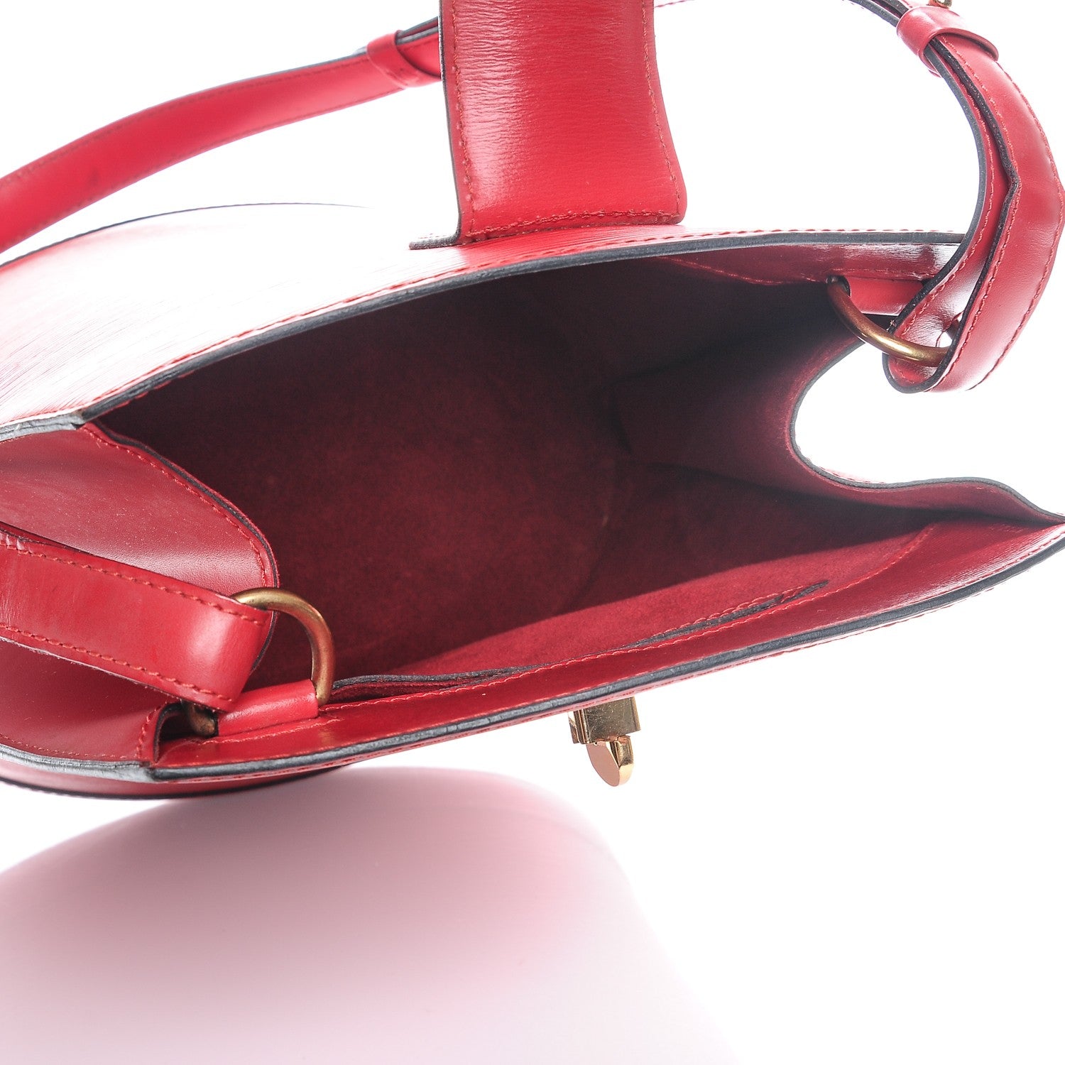 Louis Vuitton Epi Cluny Rouge 5 of 11