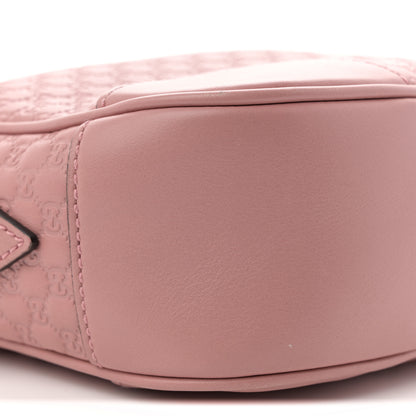 Gucci Soft Microguccissima Mini Bree Messenger Bag Soft Pink 9 of 12