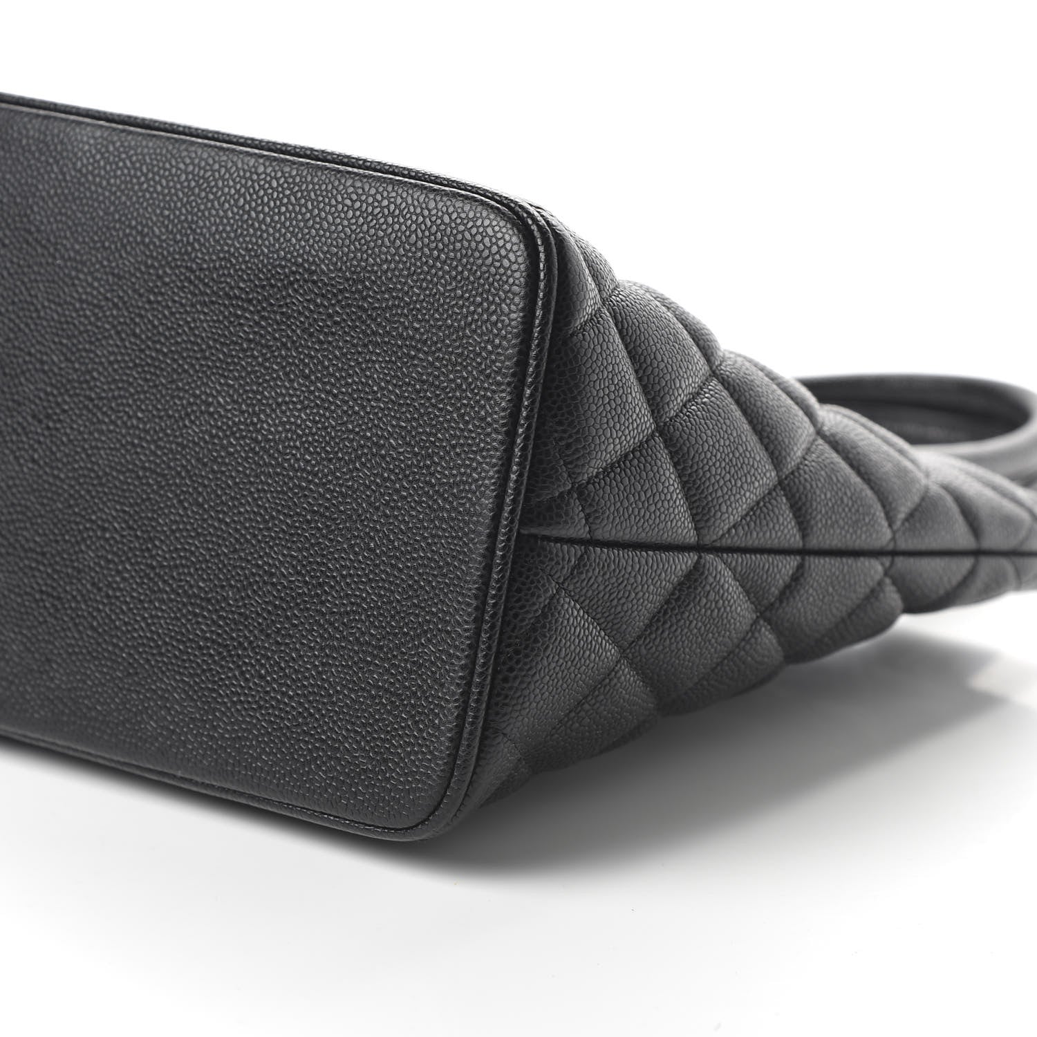 Chanel Caviar Quilted Medallion Tote Black 7 of 10