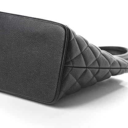 Chanel Caviar Quilted Medallion Tote Black 7 of 10