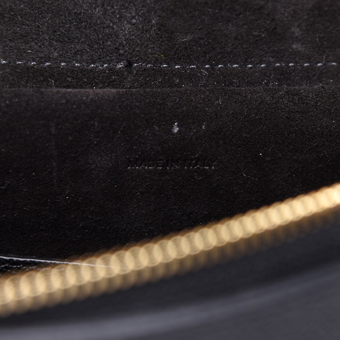 Baby Grained Calfskin Micro Belt Bag Black