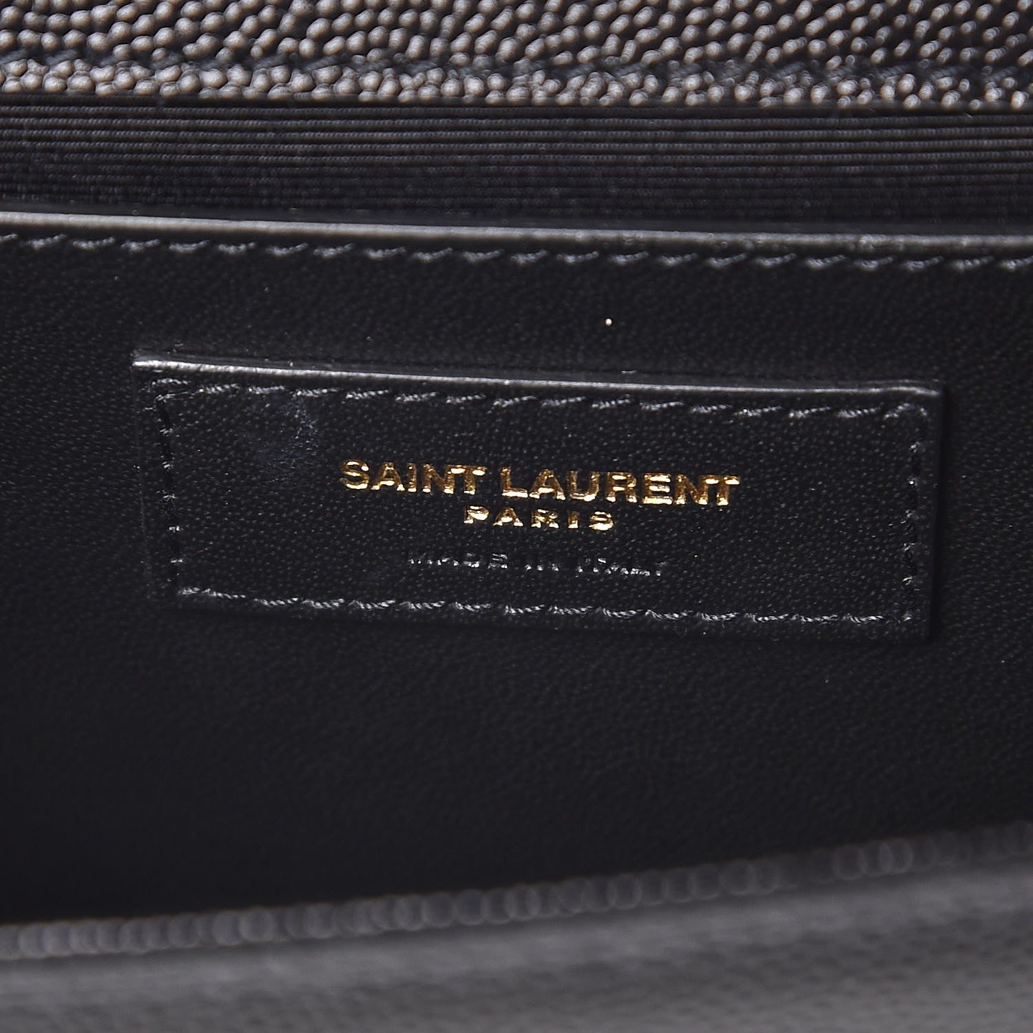 Saint Laurent Grain De Poudre Small Monogram Kate Satchel Black 6 of 8