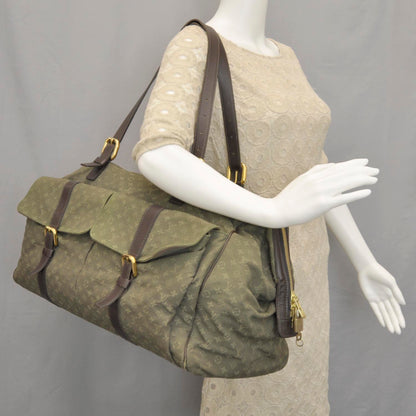 Louis Vuitton Mini Lin Monogram Louise Bag Kaki 2 of 9