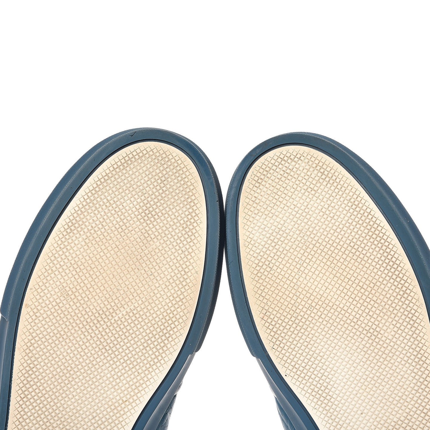 Calfskin Perforated Acapulco Sneakers 8 Blue