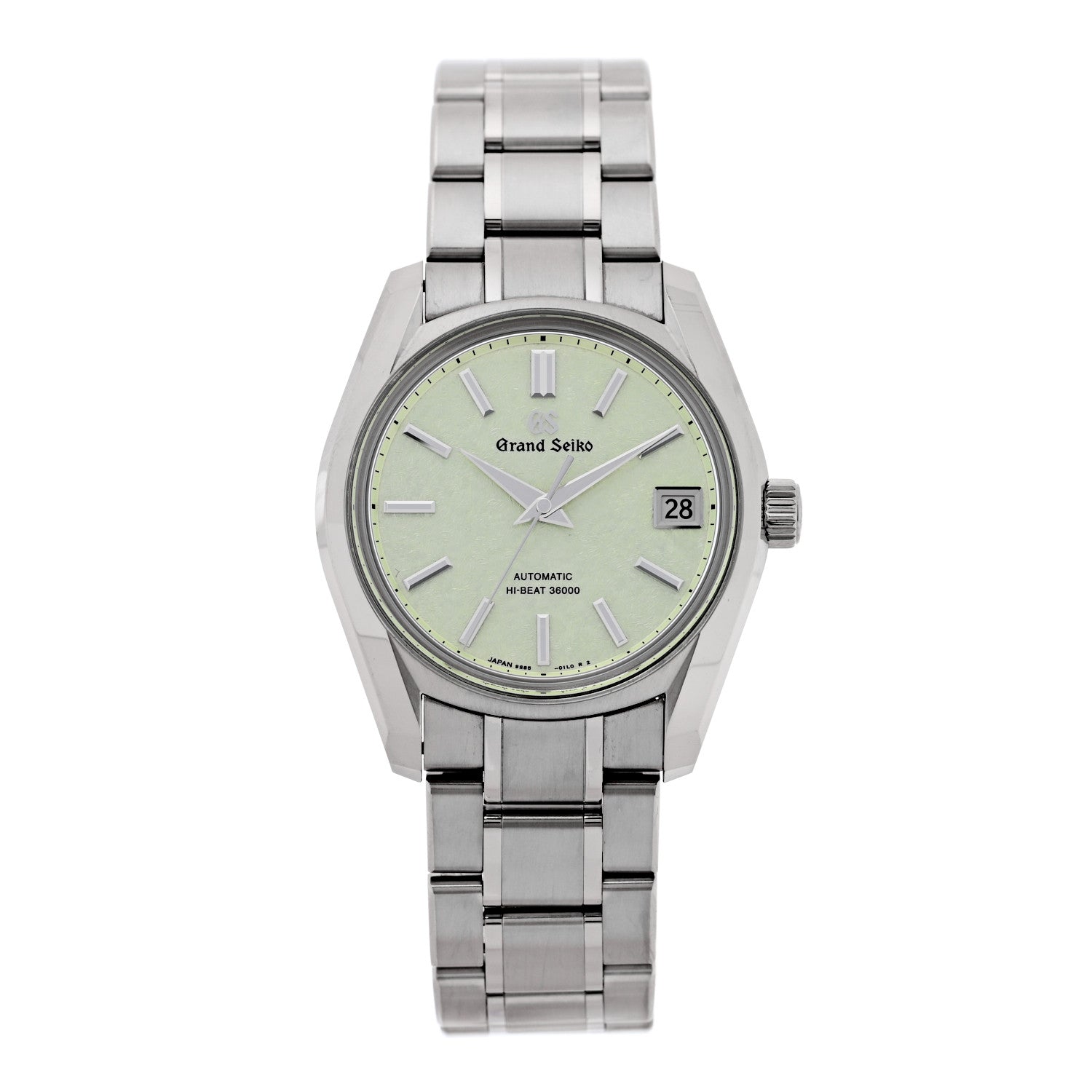 Grand Seiko Titanium 38mm Heritage Collection Automatic Watch Green SBGH343 1 of 5