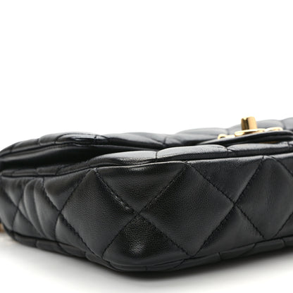 Chanel Lambskin Quilted Small Funky Town Flap Black 8 of 10