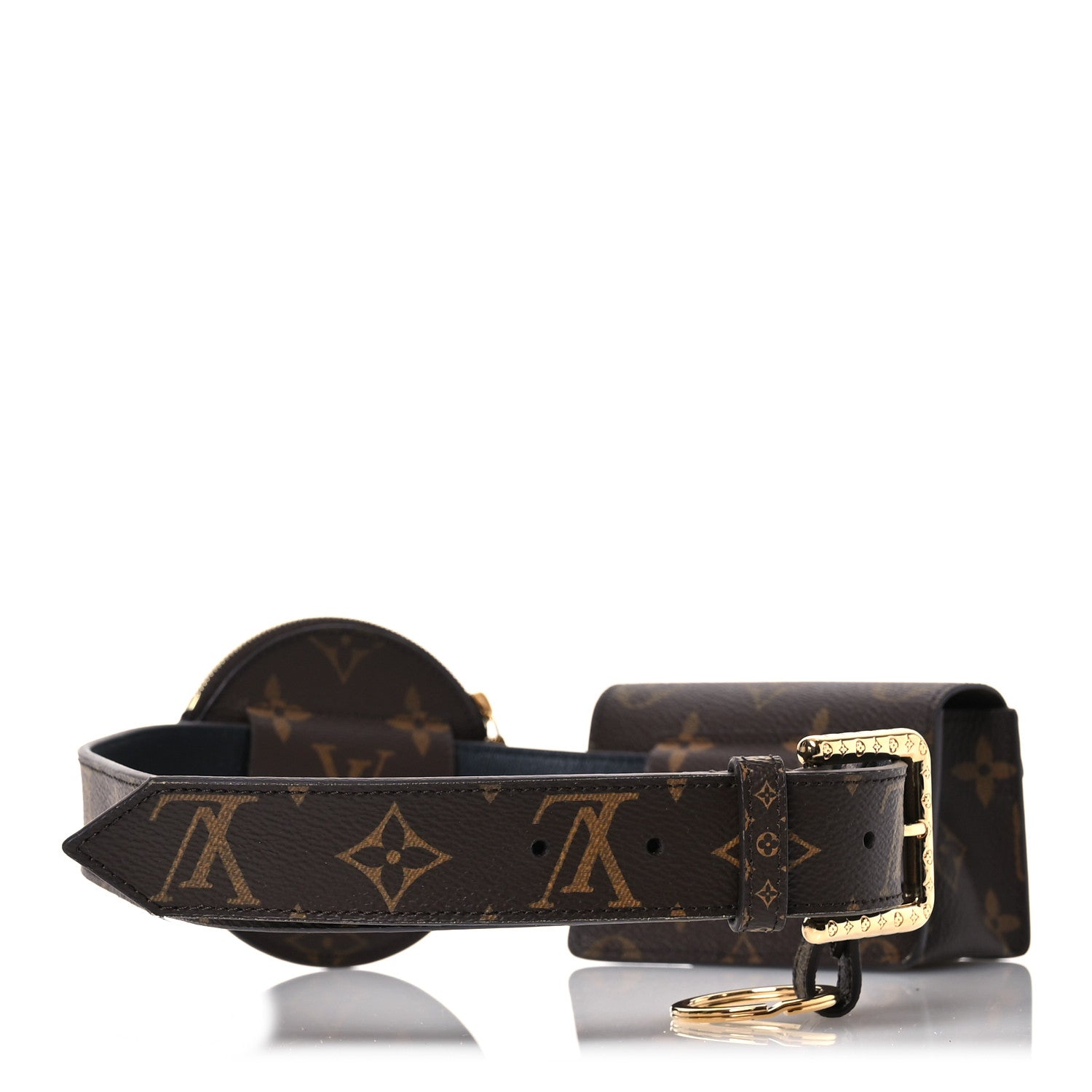 Louis Vuitton Monogram 30mm Daily Multi Pocket Belt 80 32 2 of 9