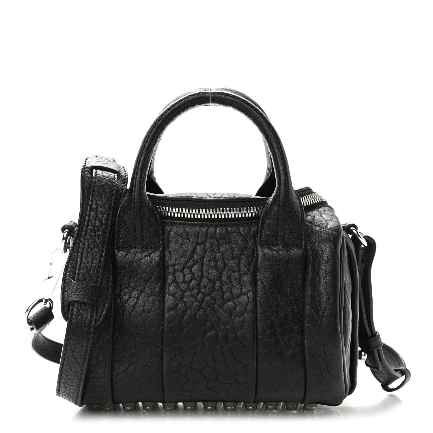Alexander Wang Pebbled Lambskin Mini Rockie Black Rhodium Hardware 1 of 9