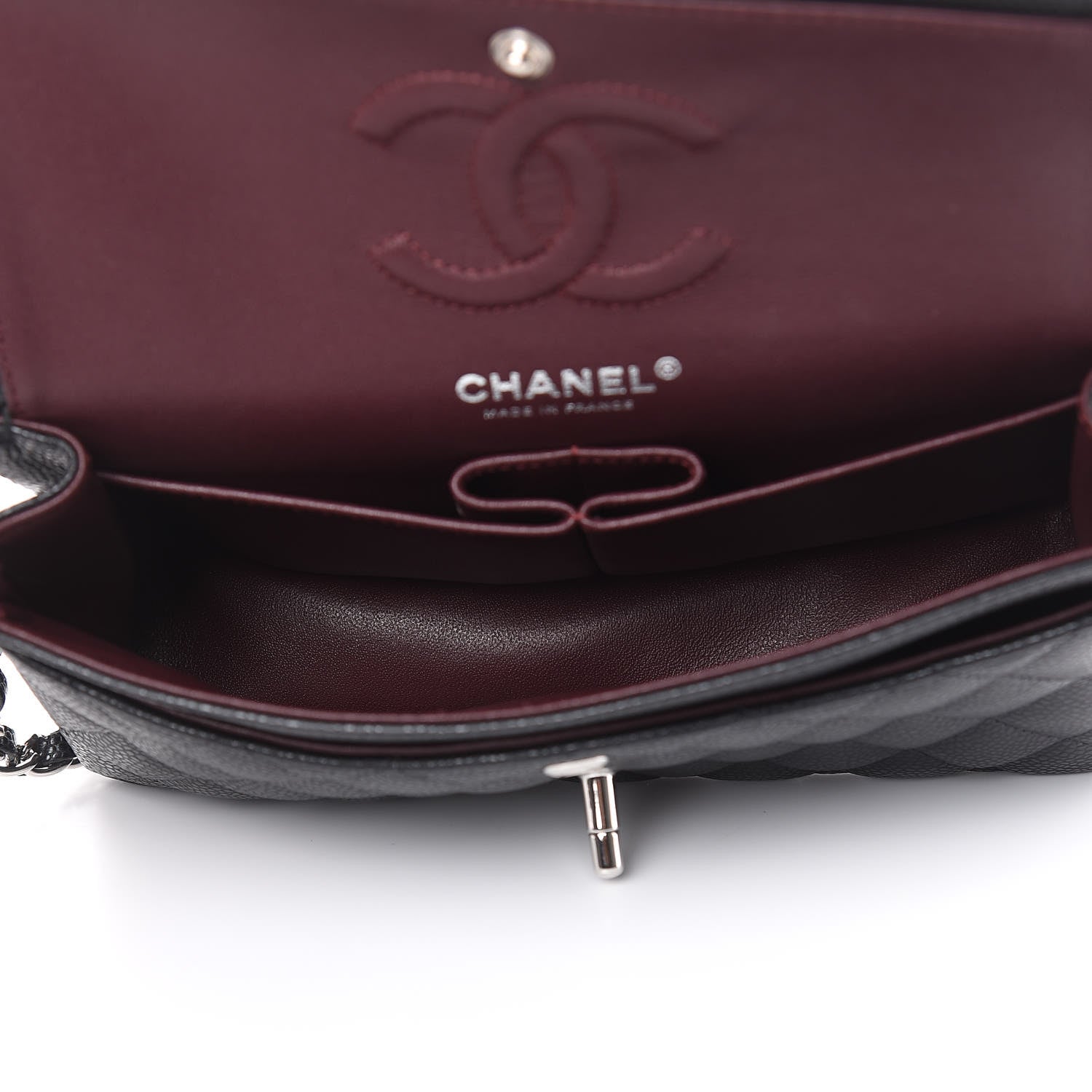 Chanel Caviar Quilted Small Double Flap Black 5 of 10