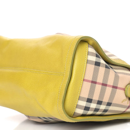 Burberry Haymarket Check Crossbody Bag Yellow 6 of 10