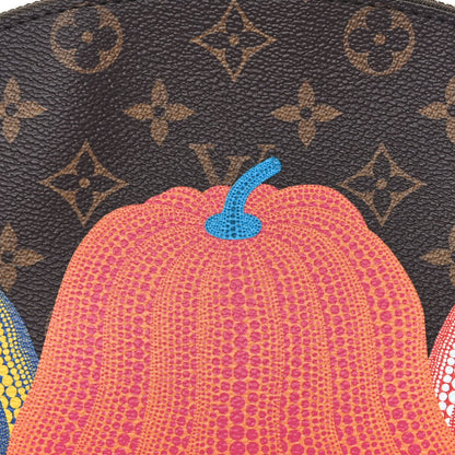 Louis Vuitton LV X YK Monogram Printed Kusama Pumpkin Cosmetic Pouch 8 of 8