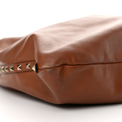Valentino Garavani Calfskin Rockstud Hobo Selleria 8 of 18
