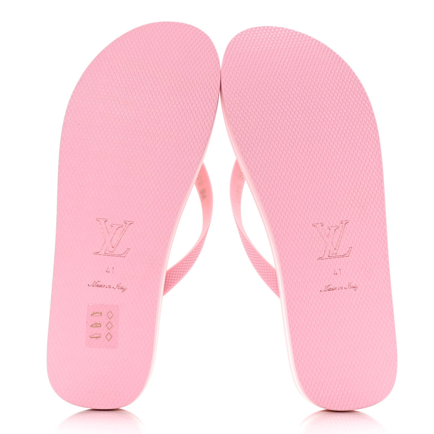 Rubber Arcade Flat Thong Sandals 41 Rose