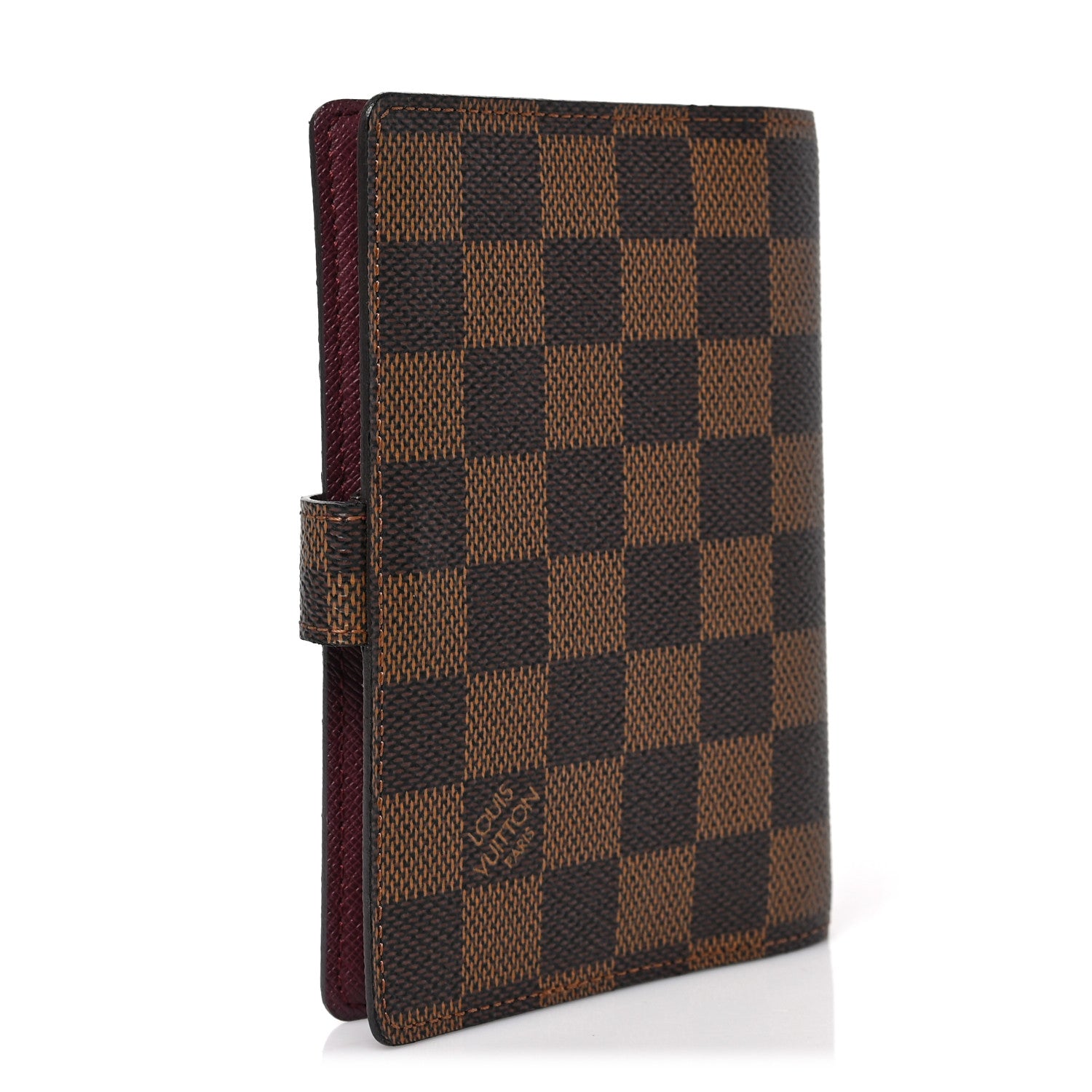 Louis Vuitton Damier Ebene Valise Small Ring Agenda Cover 3 of 6