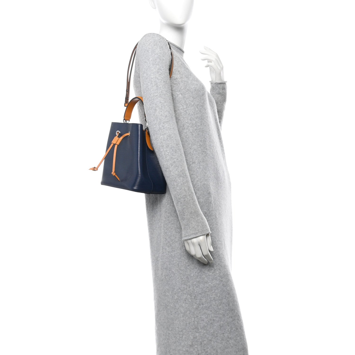 Louis Vuitton Epi Neonoe BB Indigo Safran 2 of 11