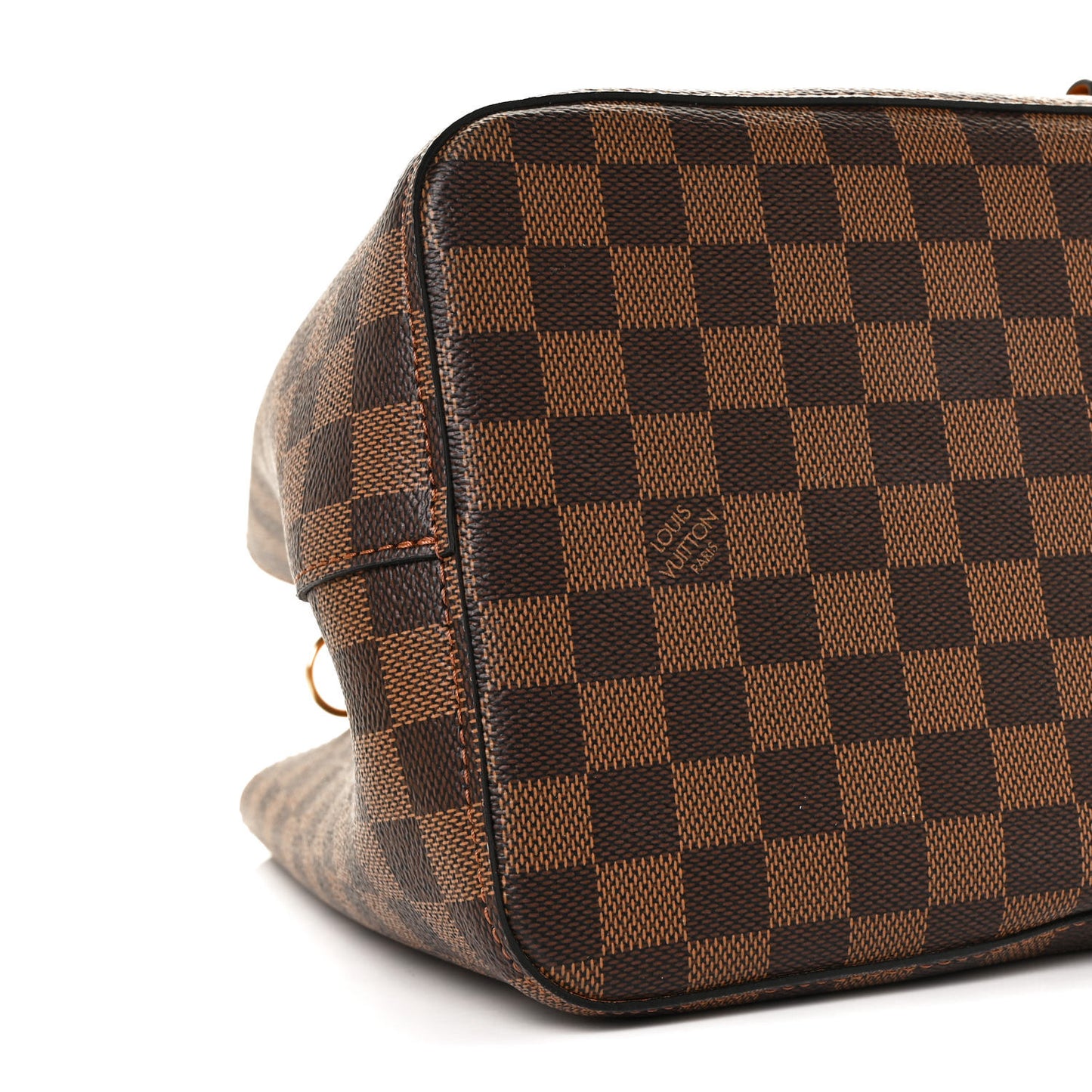 Damier Ebene Neonoe MM Safran
