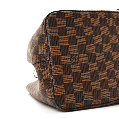 Louis Vuitton Damier Ebene Neonoe MM Safran 6 of 7
