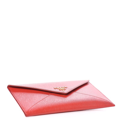 Prada Vitello Move Envelope Wallet Lacca 4 of 7