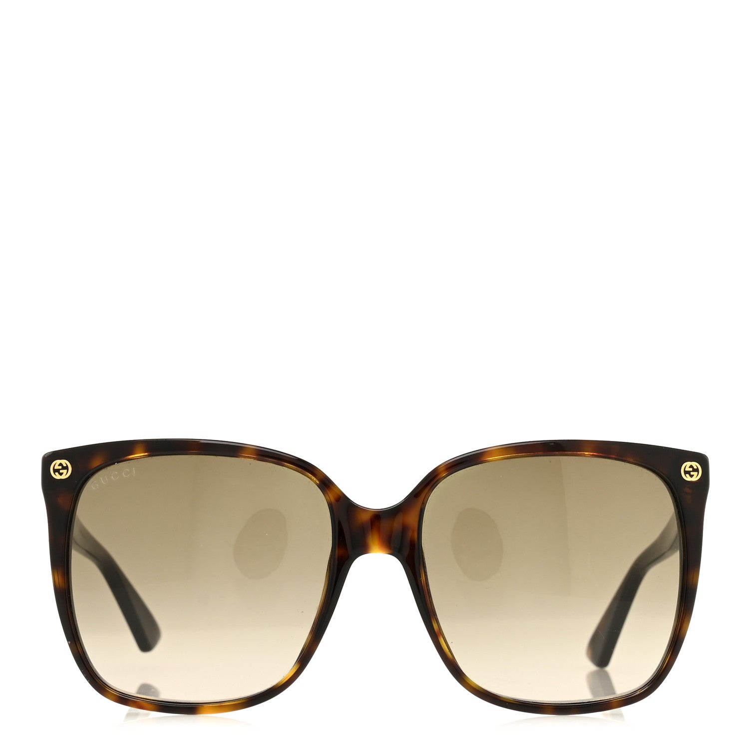 Gucci Acetate GG Sunglasses GG0022S Havana 2 of 8