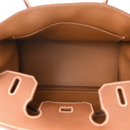 Hermes Natural Barenia Faubourg Birkin 30 Fauve 5 of 12
