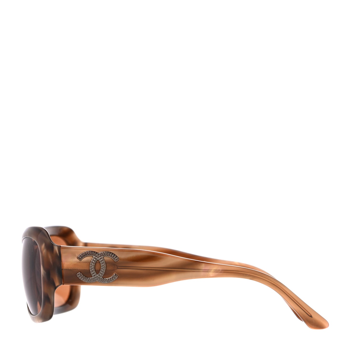 Acetate Studded CC Sunglasses 5102 Tortoise