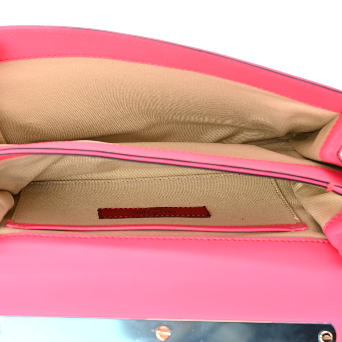Calfskin Va Va Voom Shoulder Bag Pop Fuxia