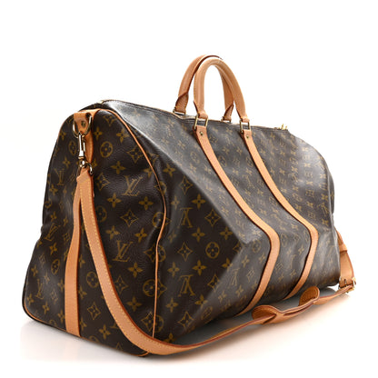 Louis Vuitton Monogram Keepall Bandouliere 55 2 of 9