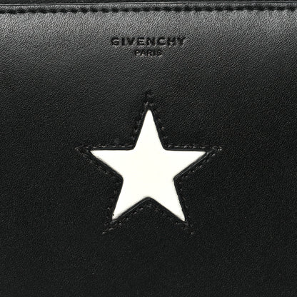 Givenchy Calfskin Star Pandora Zip Around Wallet Black 7 of 7