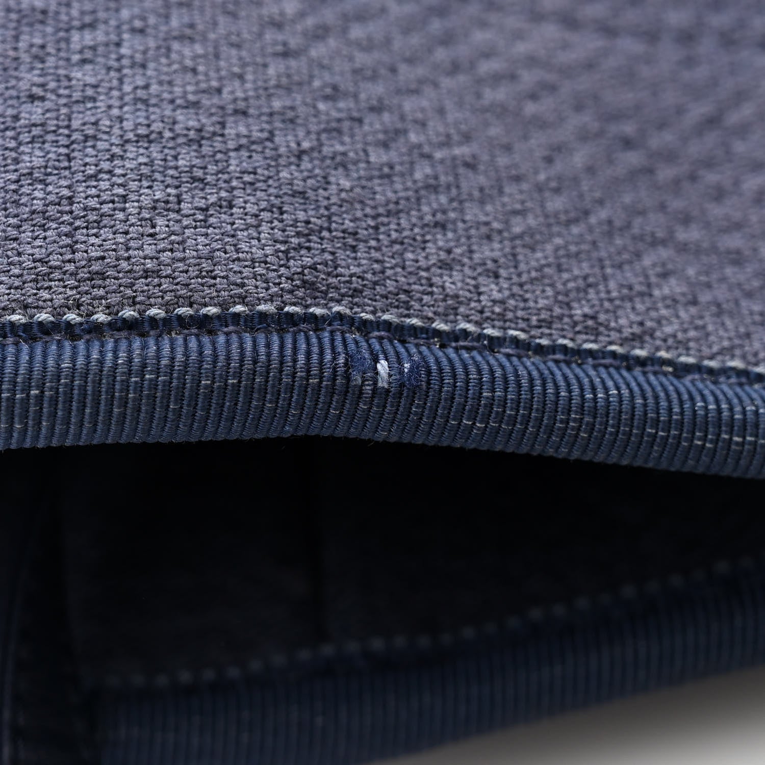 Chanel Mixed Fibers Calfskin Medium Deauville Tote Dark Blue 12 of 16