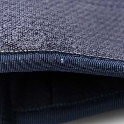 Chanel Mixed Fibers Calfskin Medium Deauville Tote Dark Blue 12 of 16