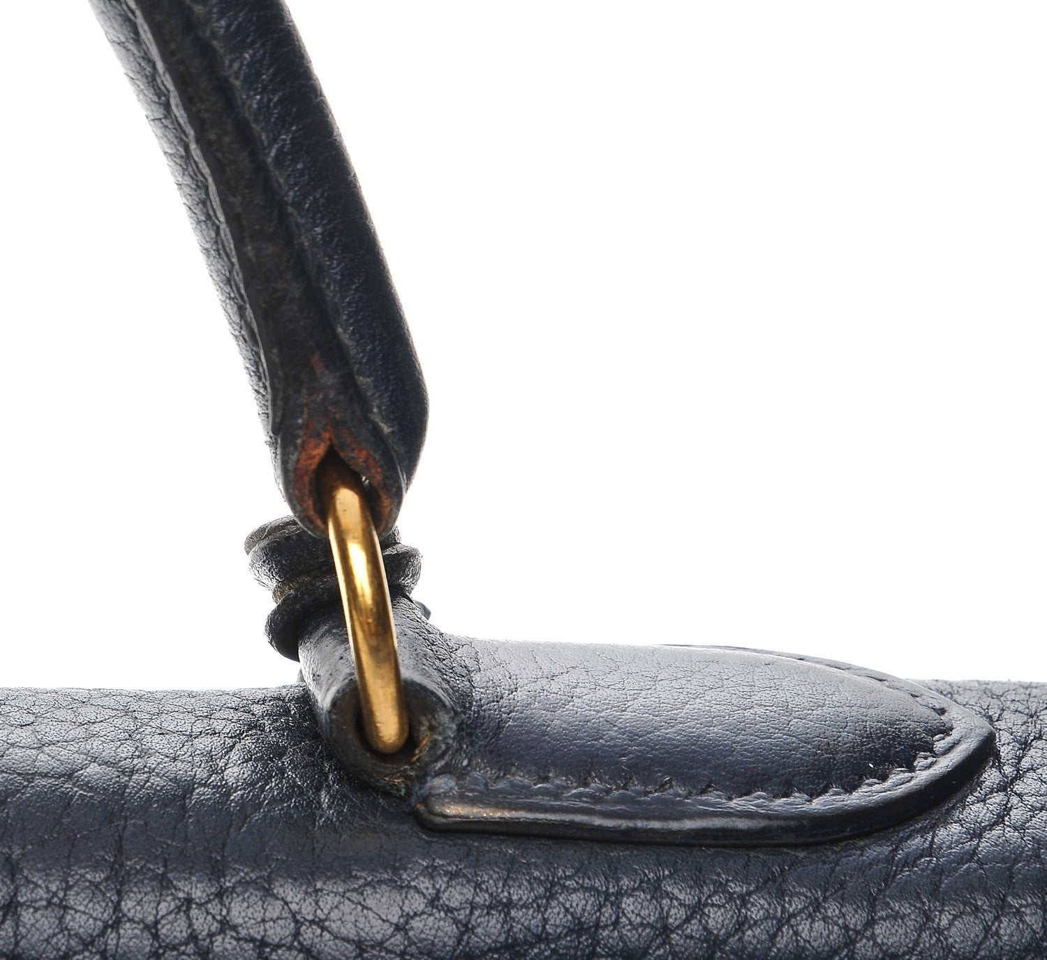 Hermes Fjord Kelly Retourne 32 Bleu Marine 27 of 29