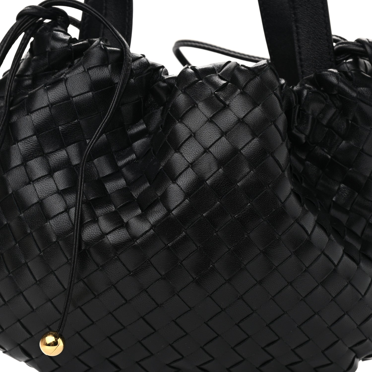 Bottega Veneta Nappa Intrecciato Small Bulb Black 8 of 10