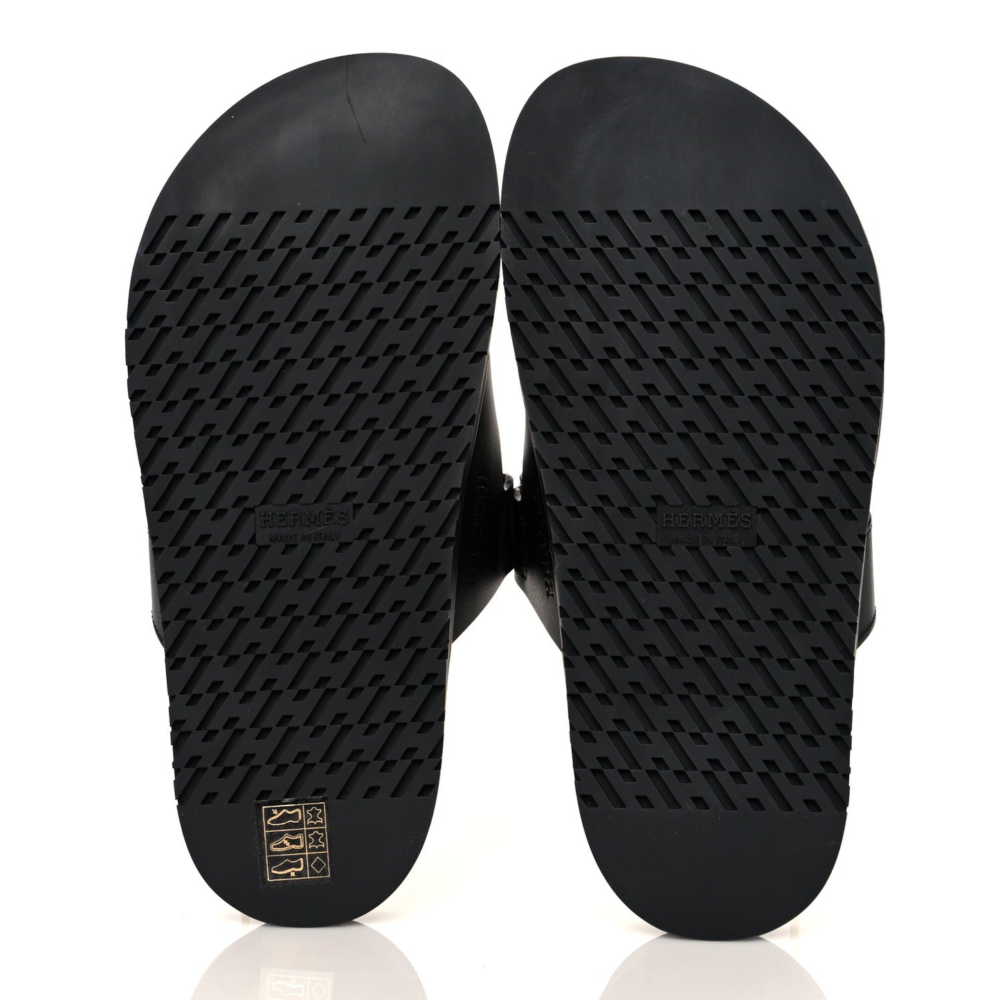 Calfskin Womens Chypre Sandals 36.5 Black