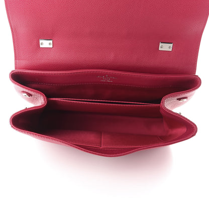 Louis Vuitton Soft Calfskin Lockme II Top Handle Dahlia 5 of 11