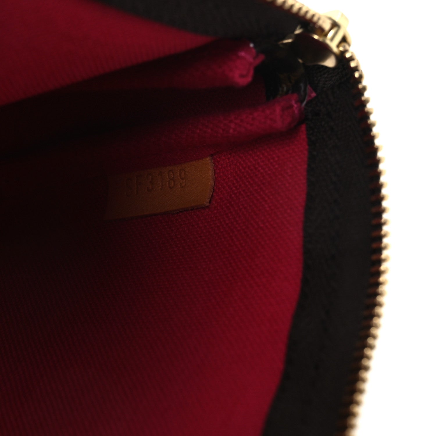 Louis Vuitton Monogram 2019 Christmas Animation Mini Courchevel Pochette Accessories Fuchsia 7 of 10