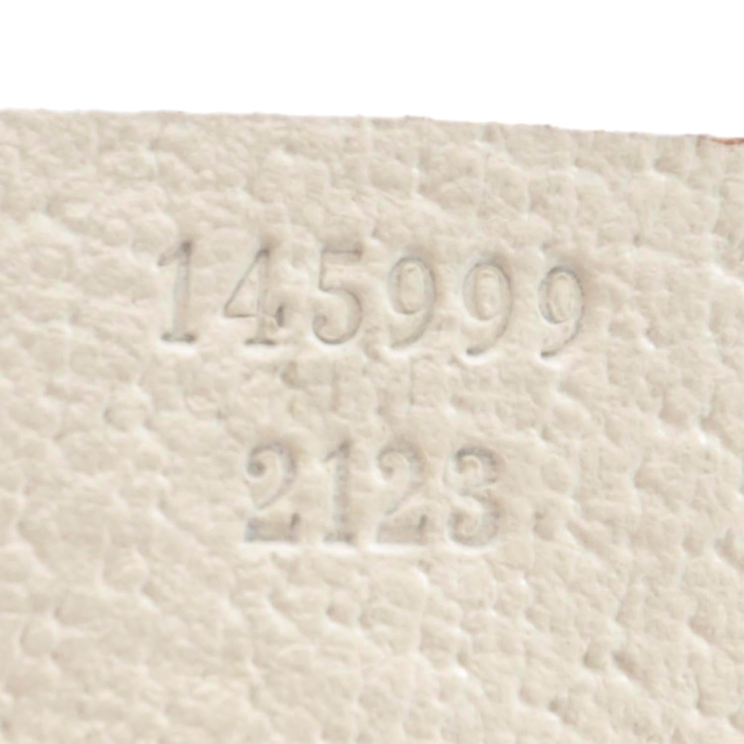 Gucci Monogram Treasure Flap Ivory 10 of 12