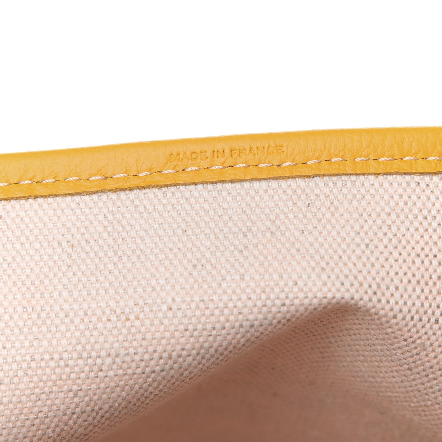 Goyardine Saint Louis PM Yellow