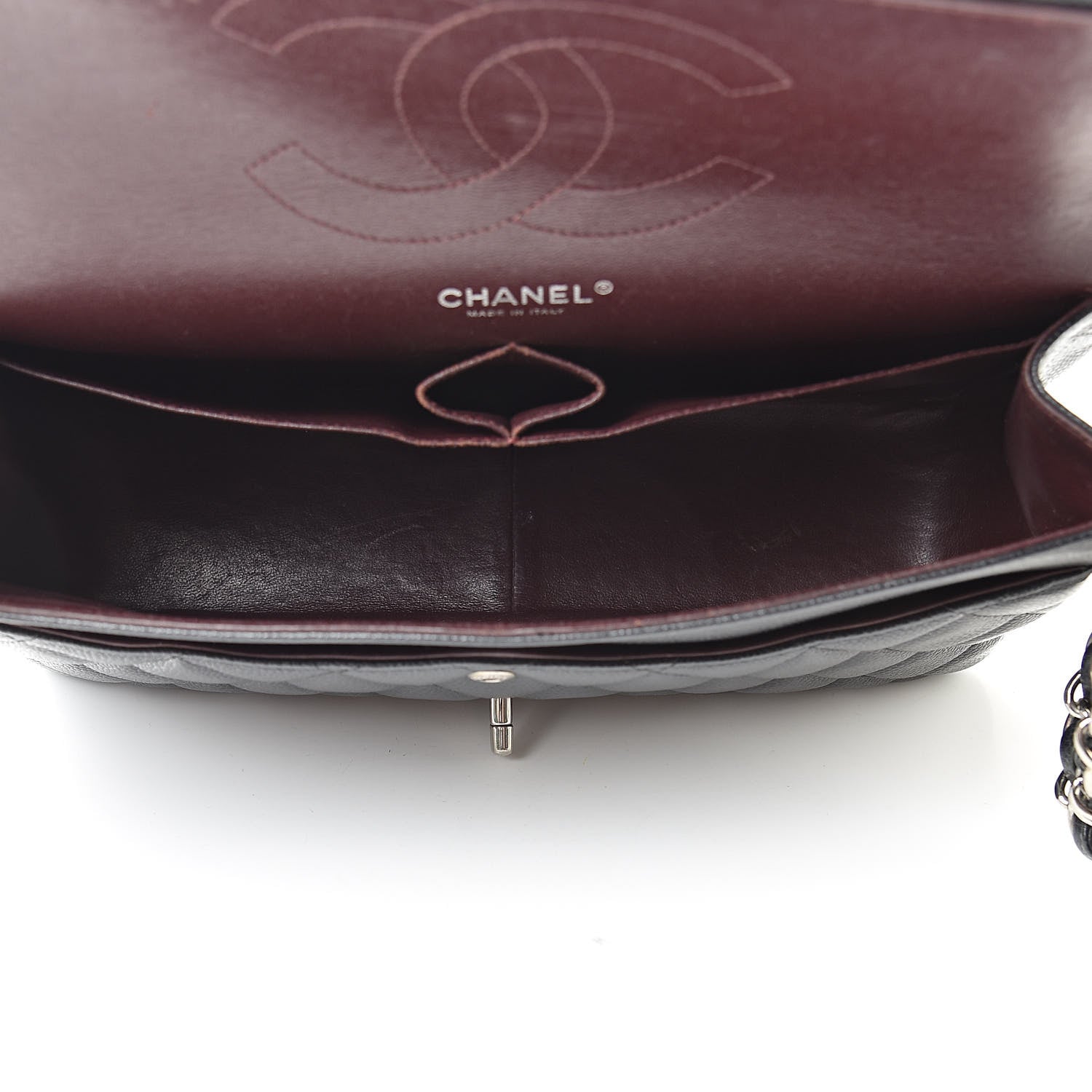 Chanel Caviar Quilted Jumbo Double Flap Black 5 of 17