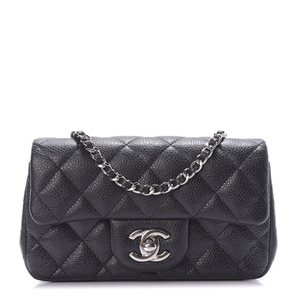 Chanel Caviar Quilted Extra Mini Flap Black 1 of 8